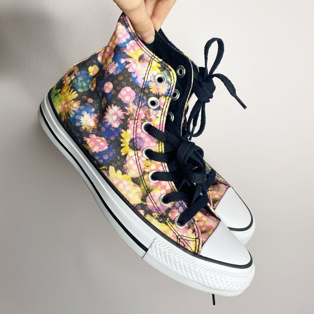 CONVERSE Chuck Taylor Floral Canvas Hi-Top Sneaker
